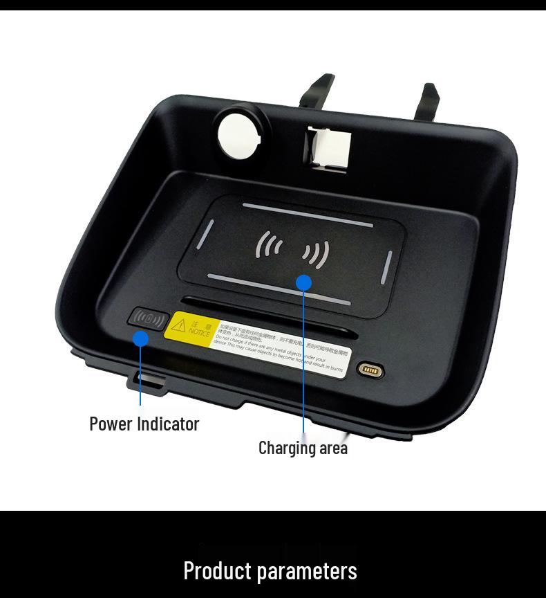Wireless Fast Charging Plug-In for 20-23 Toyota RAV4/Wilanda Console Modification