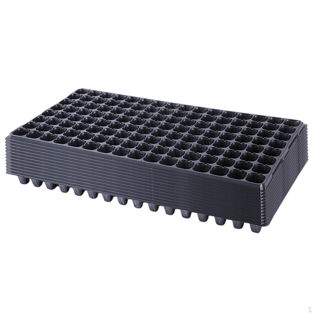 12 Cellular Seed Trays with Drainage Hole, Starter Pots for Fruit