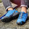 Men's Outdoor Hiking Shoes Off-Road Non-Slip Anti-Collision Breathable High-Quality Men's Boots Lockless Casual Cycling Shoes