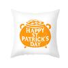 St. Patrick's Day Pillow Cover Nordic Ins Pillow Green Four-leaf Clover Sofa Cushion Cover Pillow Cover