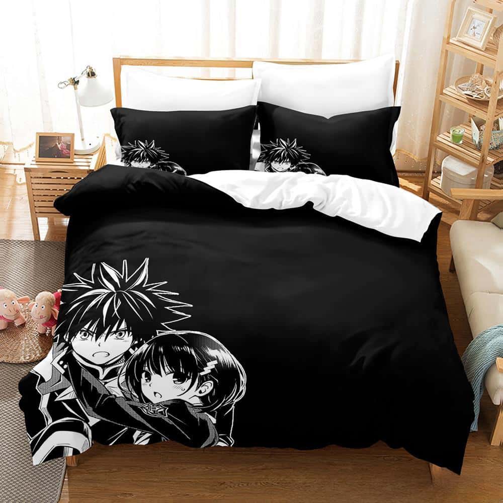 Fashion 3d Print Anime Ayakashi Triangle Bedding Set Single Twin Full Queen King Size Bed Set Adult Kid Bedroom Duvet cover Sets