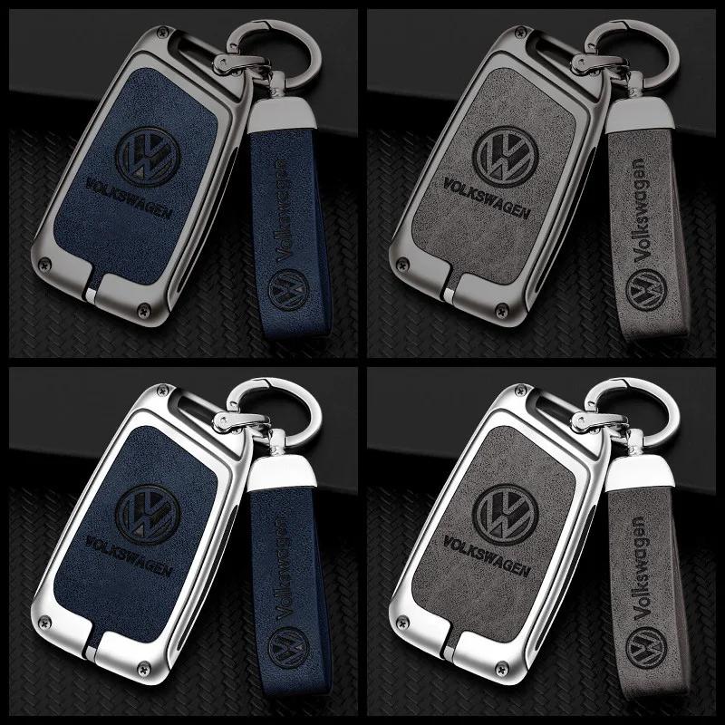 2025 Hot Car Remote Key Case Cover For Volkswagen VW Tiguan MK2 Magotan Passat B8 CC 2017 2018 For Skoda Superb A7 Keychain Acce