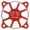 3Pcs Motor Cooling Fan Cover Black Red Blue 40x40mm Aluminium Alloy Light Weight RC Cooling Fan Cover for Motor ESC