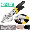 Angle Scissors (45-degree) Multifunctional Edge Banding Woodworking Pliers Angle-adjustable U-shaped Scissors With Trunking