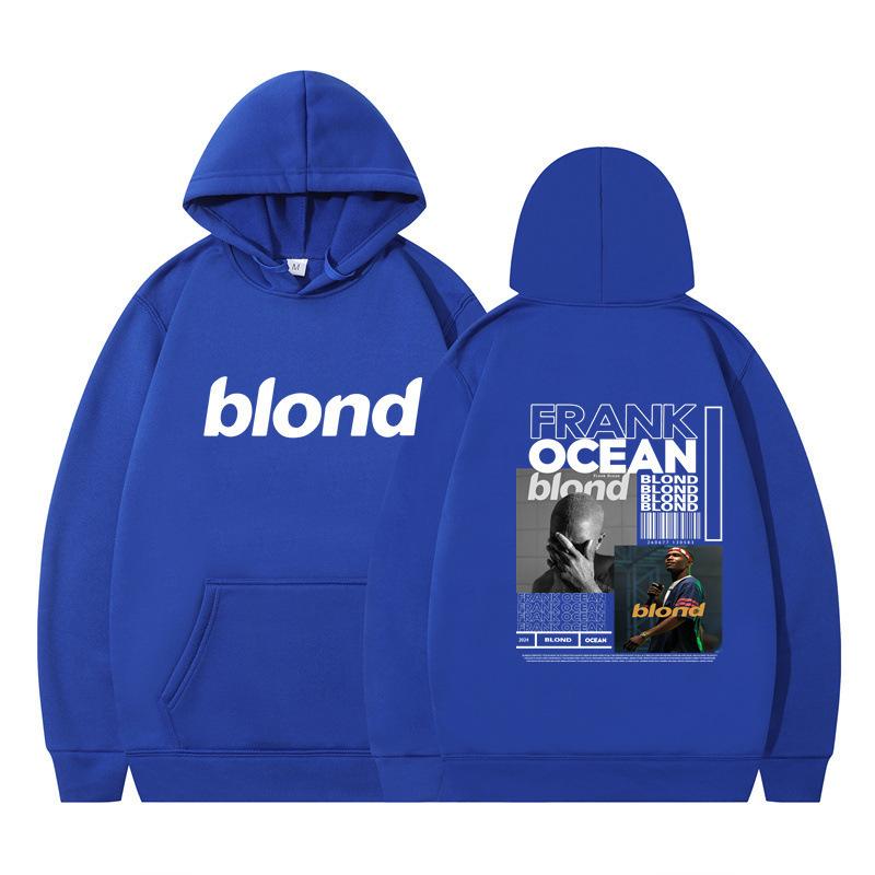 2024 Außenhandel Neu Blond Grenzüberschreitend Herbst/Winter Neu Fleece Lässig Kapuzenkragen Unisex Kapuzenpullover