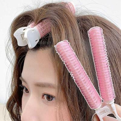 Pony-Haarstyling-Clip, Kunststoff-Haarwurzel, flauschiger Clip, Haarnadeln, tragbar, lockiges Haar, Bonbonfarben, Haar-Accessoires, natürliche, flauschige Haarspange