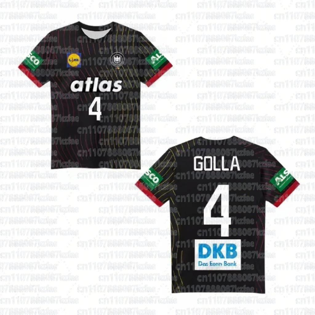 Maillot Handball Allemand Vente Chaude Parent Enfant Style 2025-26 Maillot de Handball Domicile et Extérieur T-shirt Imprimé 3D Tee à Séchage Rapide