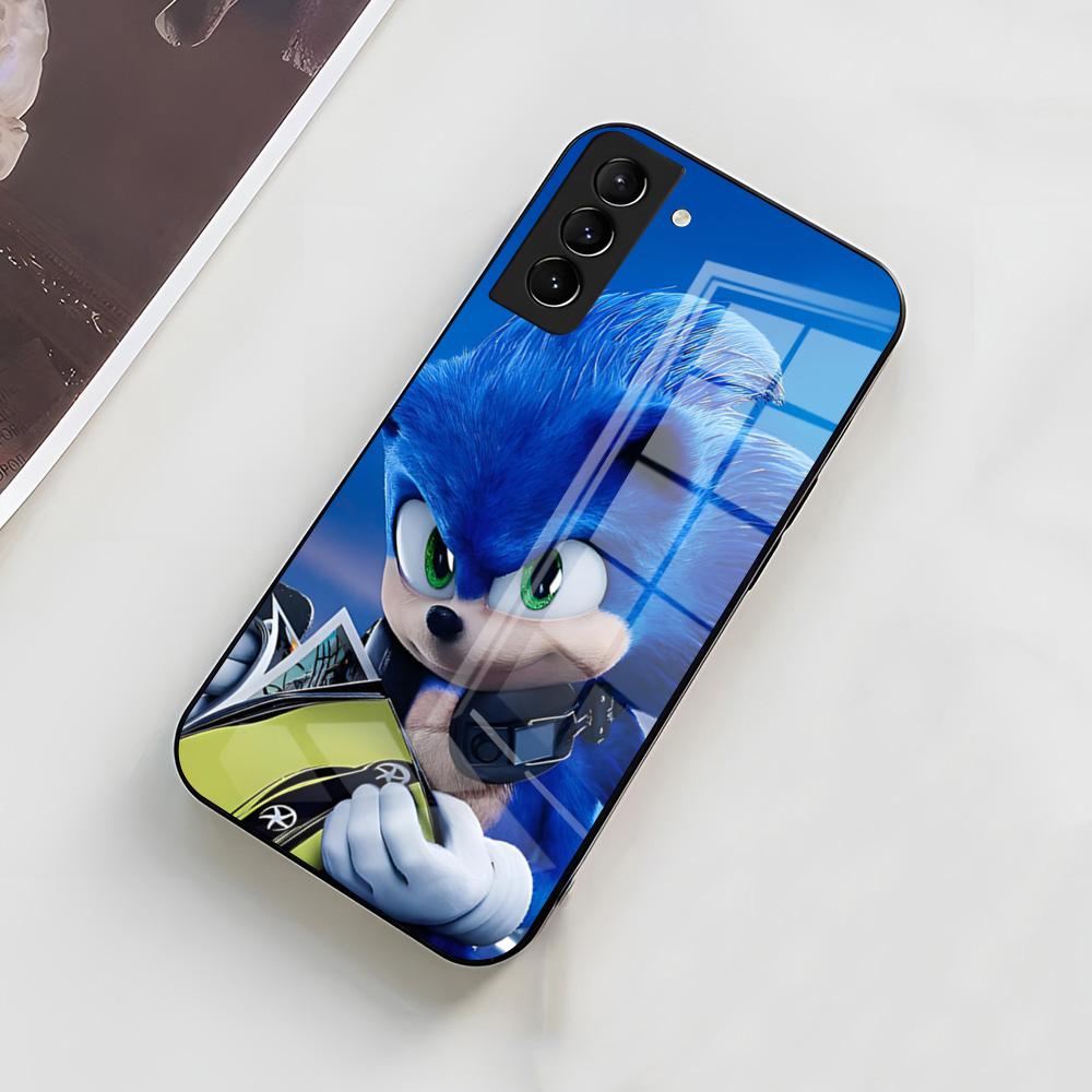Supersonic-S-Sonic-Game Phone Case For Samsung A56 A36 A26 A16 A15 A25 A35 A55 A14 A34 A24 A54 Glass Case