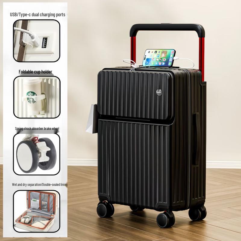 SHERIDAN SHK-831 Front-Opening Carry-On Luggage