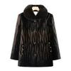 Women's One-Piece Grandma Style Mink Velvet Jacket – Versatile, Stylish, Autumn/Winter Top