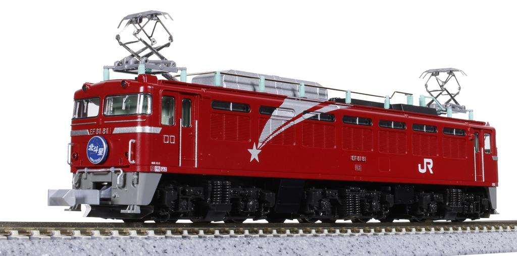 KATO N gauge EF81 81 Hokutosei color model electric locomotive 3066-E