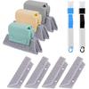 Magic Window Track Cleaner,Window Slot Cleaning Brush Tool Set
