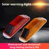 Solar Powered Flashing Warning Safety Strobe Light Enhanced Visibility LED Flashing Beacon for Trucks Barriers