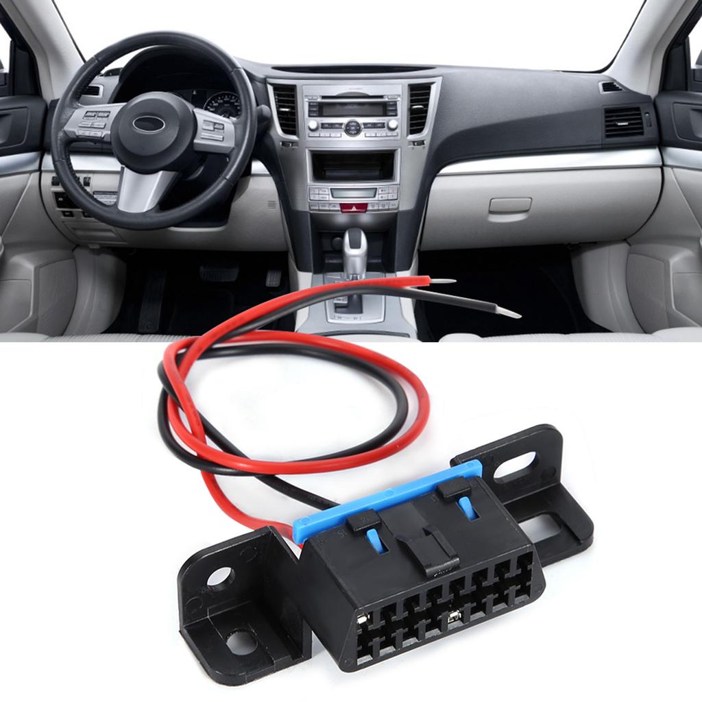 Car OBD2 Female Plug Power Line Burnin Test Holding Wire Tester