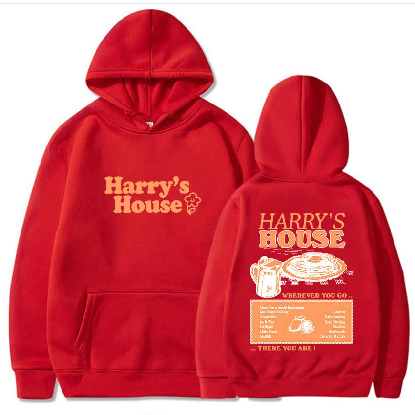 Harrys House Love On Tour Hoody Male Female Aesthetic Clothes Retro Manga Comic Graphic Sweatshirt Print Autumn Lovely Hoodie