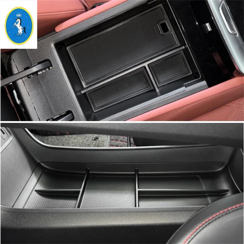 Auto Interior Styling Central Storage Box Pallet Armrest Container Box Cover Door Armrest For Changan Cs55 Plus 2nd  - 2024