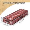 Oxford Christmas Wrapping Paper Storage Bag Dustproof Reusable Xmas Ornament Organizer Washable Large Capacity Under Bed Storage