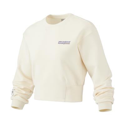 Sweatshirts Women's Beige Crew Neck Moderate Regular 5CD37682-CRE