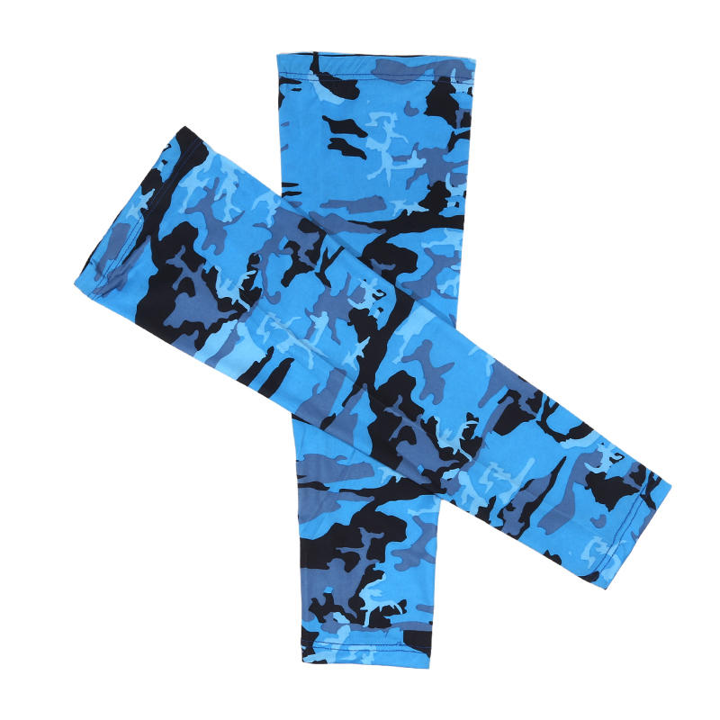Summer Anti-uv Sun Protection Leg Sleeves Cycling Leg Warmer Anti-Slip Sports Protection Sleeves Breathable