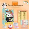 Panda Restaurant Math & Observation Tabletop Game for Ages 3-6: Develop Reaction and Skills Through Educational Play