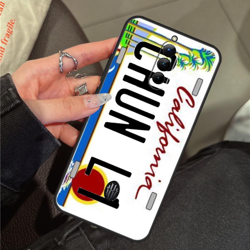 Retro License Plate Number Case For ZTE Nubia RedMagic 11 9 8 10 Pro Plus 8S 9S 10S Pro 5G 5S 6 7 6S 7S Pro 10 Air Cover