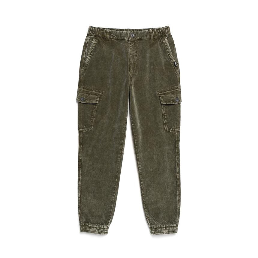 nau Garment-Dyed Corduroy Jogger Pants 2 Khaki