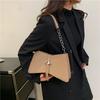 Trendy Small Square Bag 2023 Winter New Chain Underarm Single Shoulder Bag High-end Sense