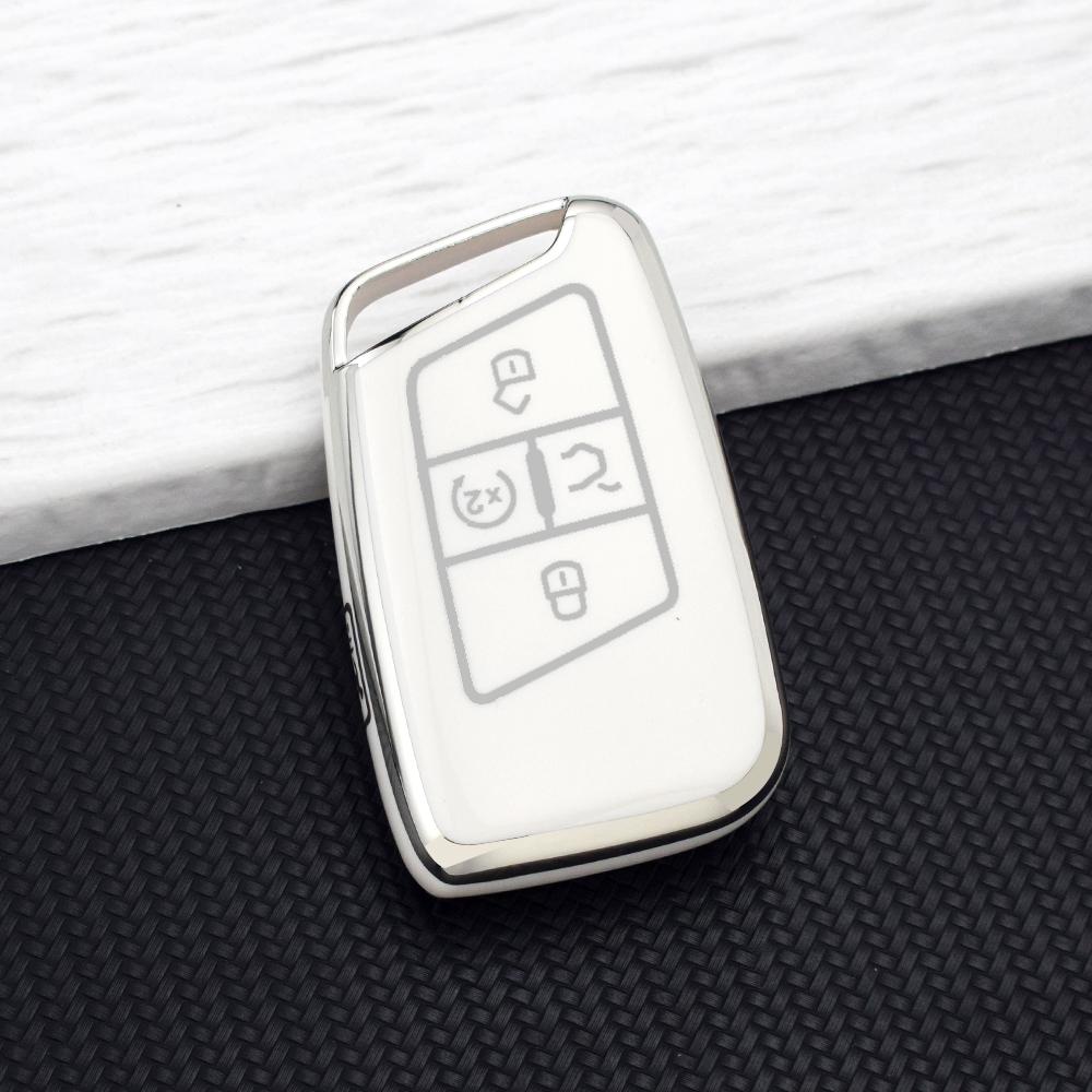 Anti-scratch TPU Car Key Case Cover for VW Volkswagen Passat B8 Magotan Golf Skoda Superb A7 Kodiaq Seat 5 Buttons Key Fob Shell