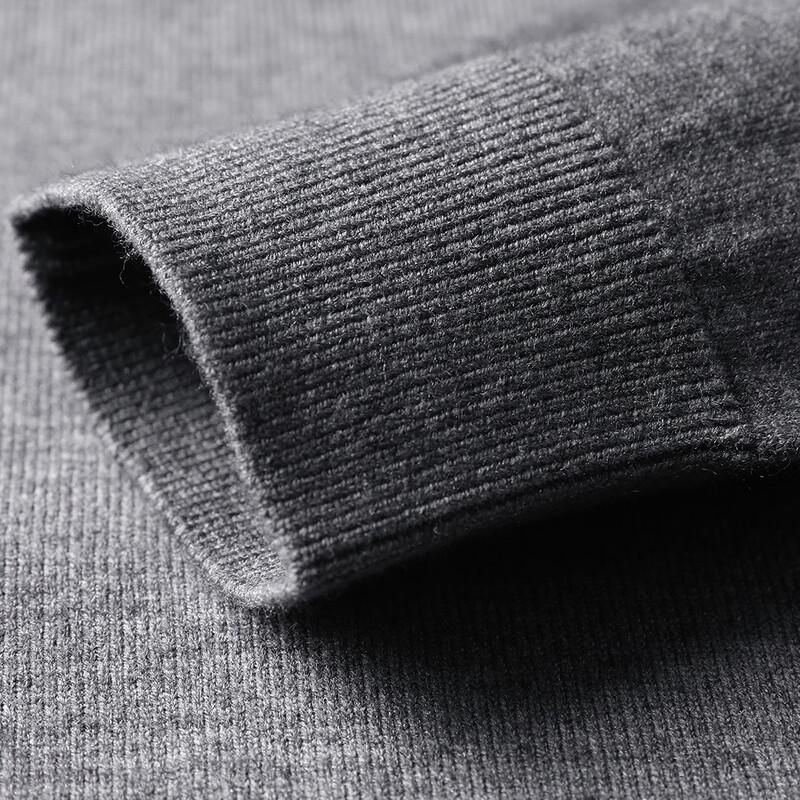 JOW Men's Zipper Lapel Pullover Sweater