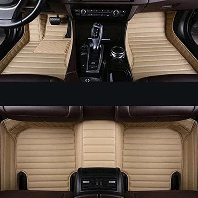 5D leather waterproof Custom Car Floor Mats For Nissan ARIYA 2020-2026 Years Auto Carpets Foot Coche Accessorie liners