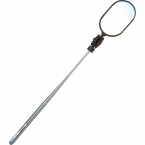 Shinwa Sokutei Inspection Mirror, Oval, A-3, 50 x 80 mm, 75756