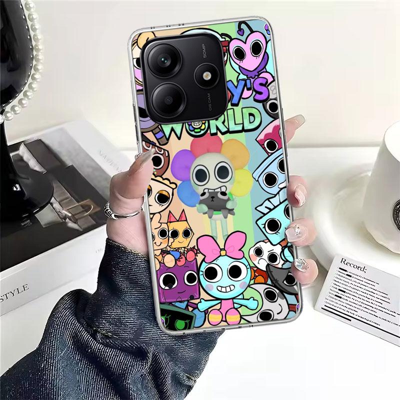 Game Dandys World Soft Phone Case For Xiaomi Redmi Note 15 14 14S 13 12 Pro Plus 12S 11 11S 11E 10 10S 11T 5G Fundas Coque Redmi