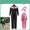 2023 Barbie Movie Cosplay Costume In Ice Hemp Fabric With Pu Material