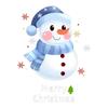 Christmas Warm Winter Welcome Snowman Wreath Stickers Xmas New Year Home Door Wall Window Decoration Decals KTY
