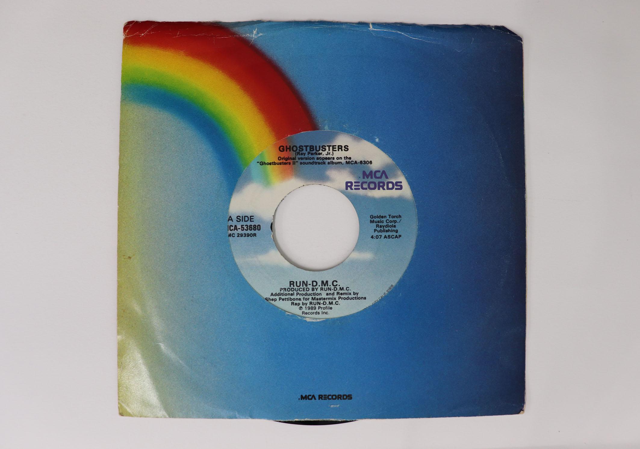 

7inch Record RUND.M.C. Ghostbusters MCA53680 MCA 1989 Canada Rap HipHopRB Used