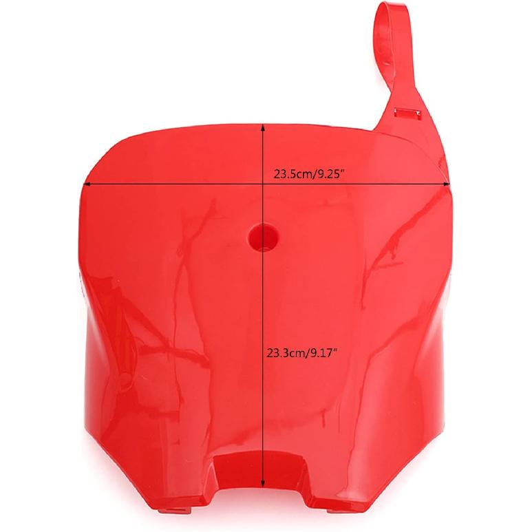 Number Plate, Front Number Plate for CRF100 CRF80 CRF70 XR100 XR80 XR70 Motorcycle Dirt Bike Pit Bike