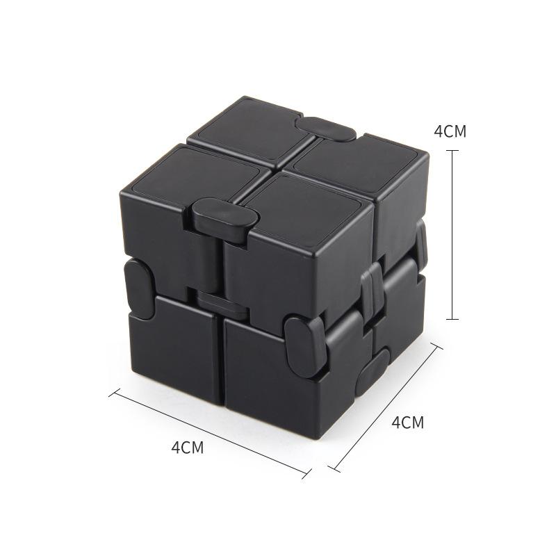 New And Strange Creative Infinite Rubik'S Cube Decompression Rubik'S Cube Smooth Flip Intelligence Fingertip Rubik'S Cube Plus Counterweight