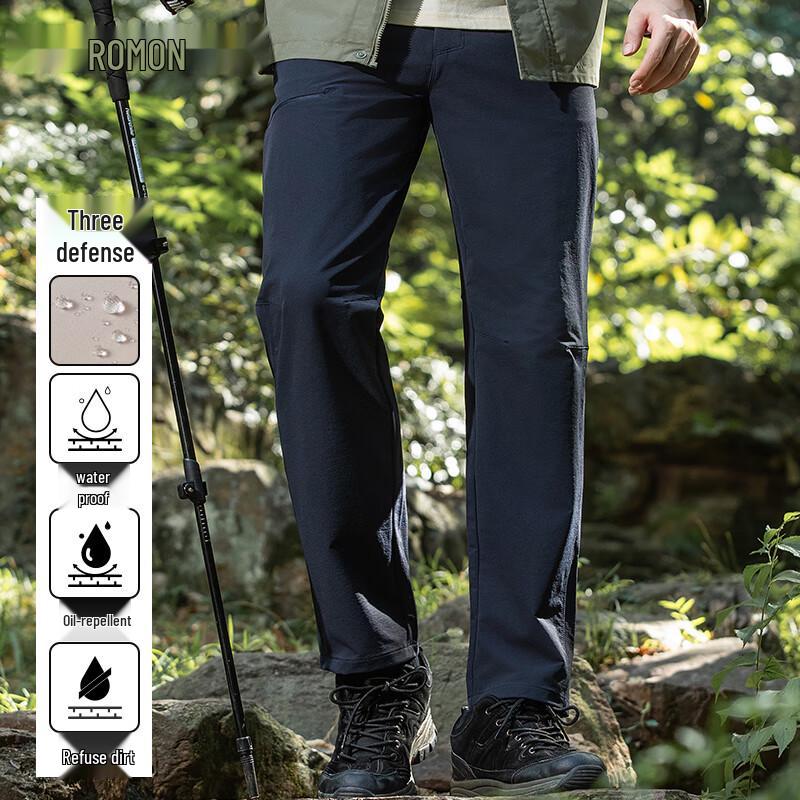

Luomeng Men s 3-Proof Outdoor Straight-Leg Pants 40