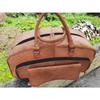 Men's Perfectly Crafted Goat Leather Tote Luggage Travel Vintage Duffel Gym Bag