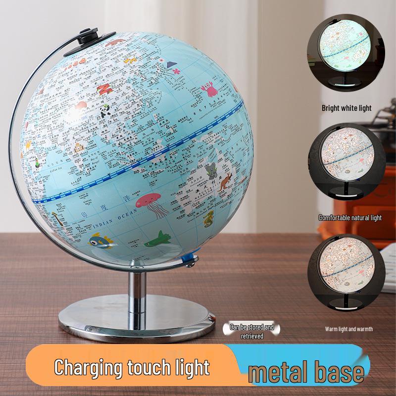 Globe Piggy Bank: Large Capacity Ornament for Men, Women, and Kids - Ideal June 1st Gift
