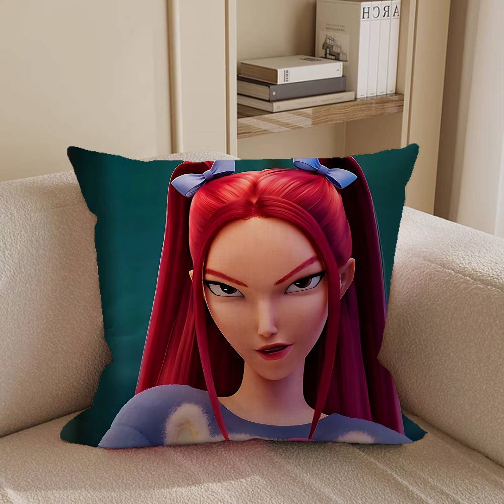 CARTOON MiraS Personalized Pillow Cover Kids Bedroom Wild Party Decor Pillowcase Kid Birthday Shower Gift