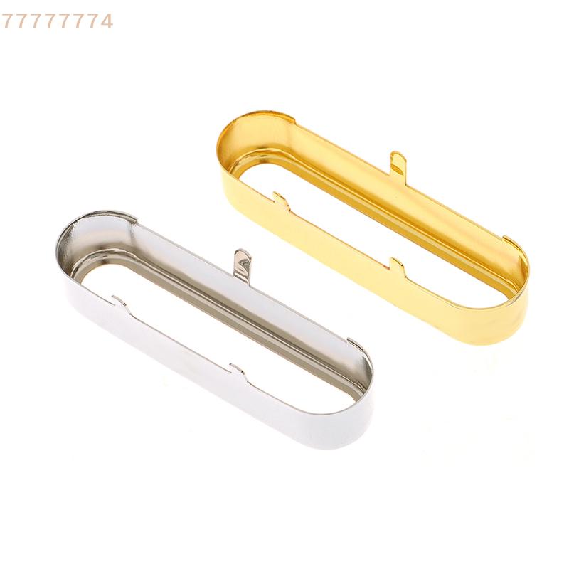 1Pcs ST Pickup Cover Gold/Silver Brass Cover for ST Single Coil Pickup 72x20mm Guitar Shell Top Open Parts Lid
