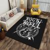 Rock 'N' Roll Guitar Skull Suitable As a Non-slip Mat for the Living Room or Bedroom Sofa