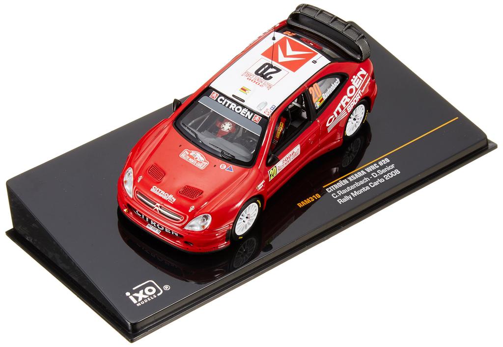 Ixo Citroen Xsara 08 Rally Monte Carlo Rautenbach Sen Completed Product 1/43 #20 C. / D. (RAM310)