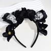 Rose Flower Crown Halloween Headband Halo Crown Headwear Halloween Flower Hairbands  Kids/Children
