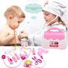 Non-Toxic 18Pcs/Set Interaction Doctor Toys Doctor Box Toys Accessories Sound Light Effect Interactive Develop Intelligence Parent-Child