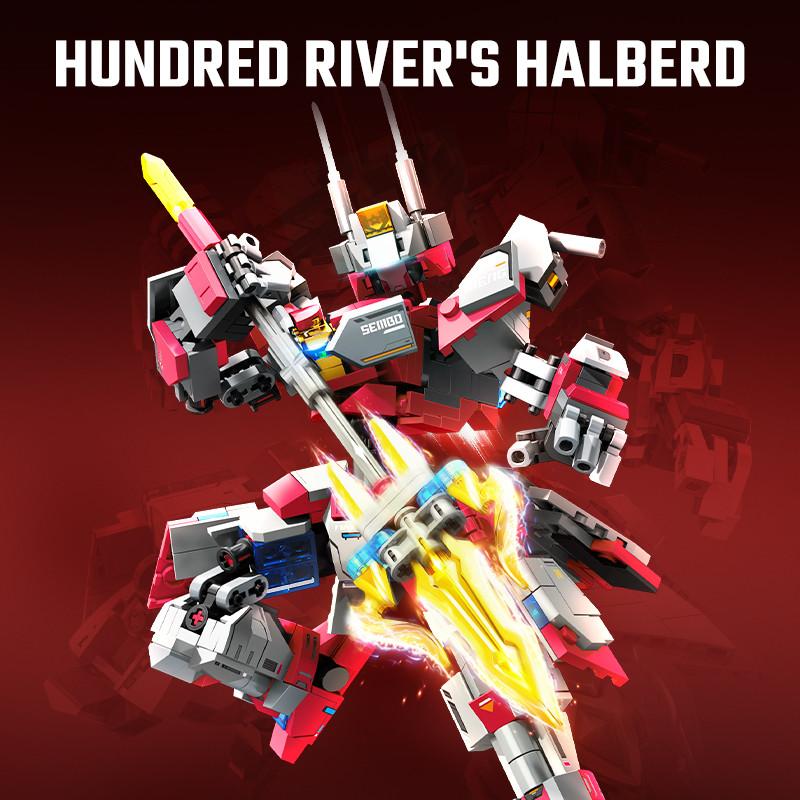 Non-Toxic Sembo Creative Transforming Mech Assemblage Building Blocks Cool Robot Model Bricks Educational Toys Kids Toys For Children Diy Gift