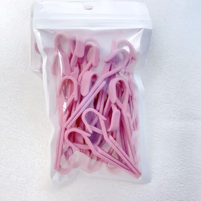 20/40Pcs Reusable Spill Proof Nail Polish Protector Clips Positioning Cross for Beginner DIY Manicure
