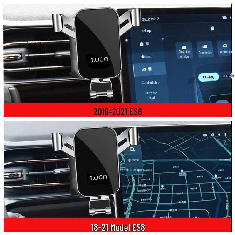 Nio ES6/ES8/ET7/EC6 Navigation Car Mount Holder - Decorative Accessory