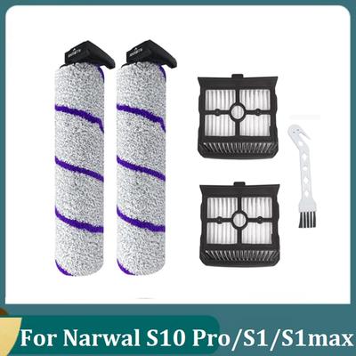 Austauschbare Teile für Narwal S10 Pro / S1/S1max Bodenwäscher Staubsauger Hauptbürste HEPA-Filter Zubehör